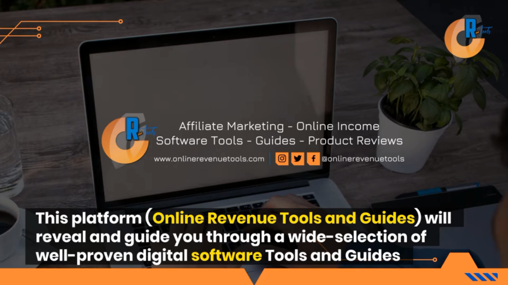 OnlineRevenueTools banner and about us
